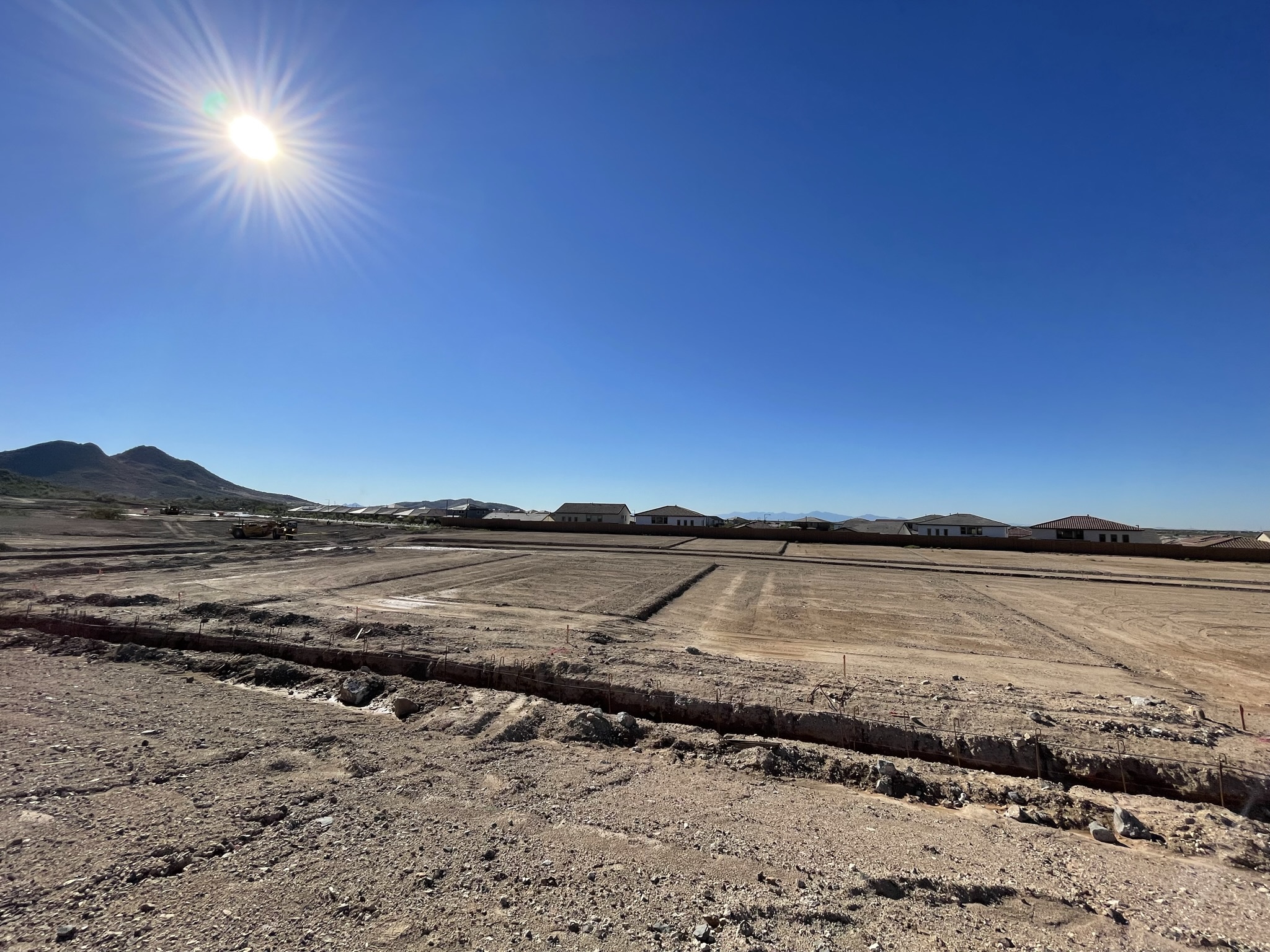 Witherow Construction field equipment